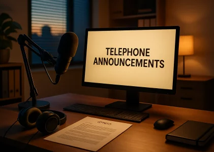 Klingende Visitenkarte: Warum professionelle Telefonansagen Unternehmen stark machen