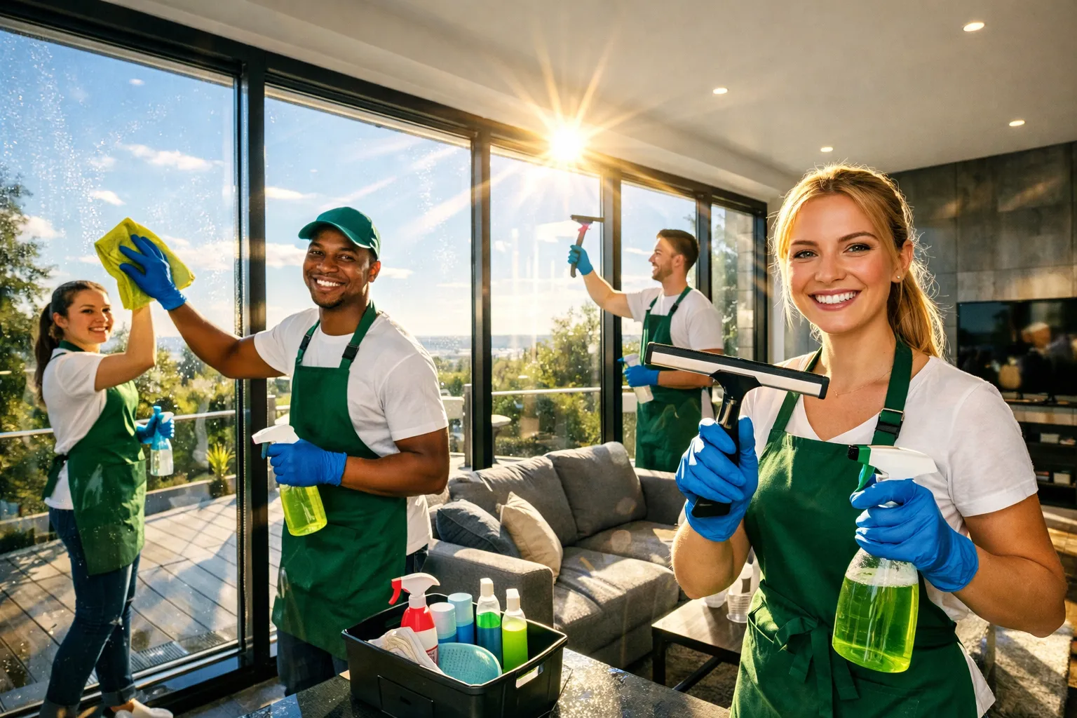 Glasklarer Durchblick: Die häufigsten Fehler bei der Glasreinigung und wie Sie sie vermeiden